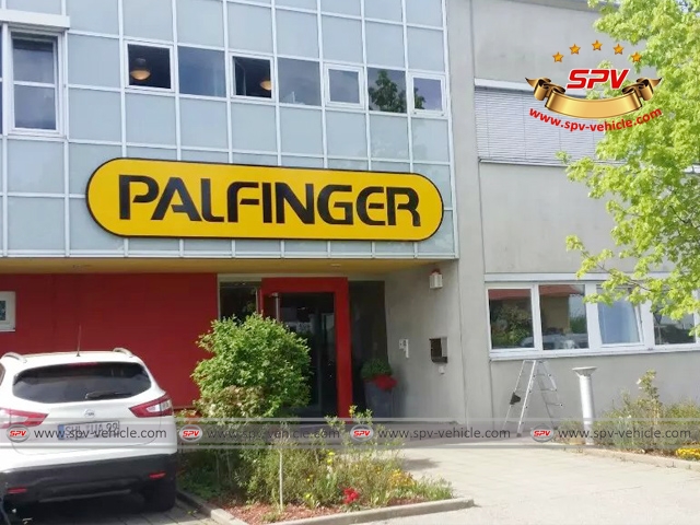 Visit PALFINGER Company-Truck mounted crane